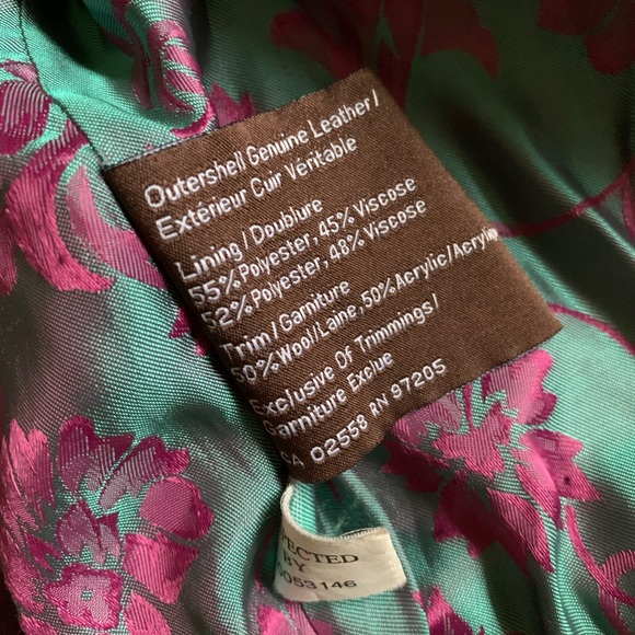 Danier Leather Bomber Jacket - Picture 4 of 7